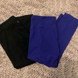 2 pair of Under Armour leggings/well loved and well taken care of/ $25 for both